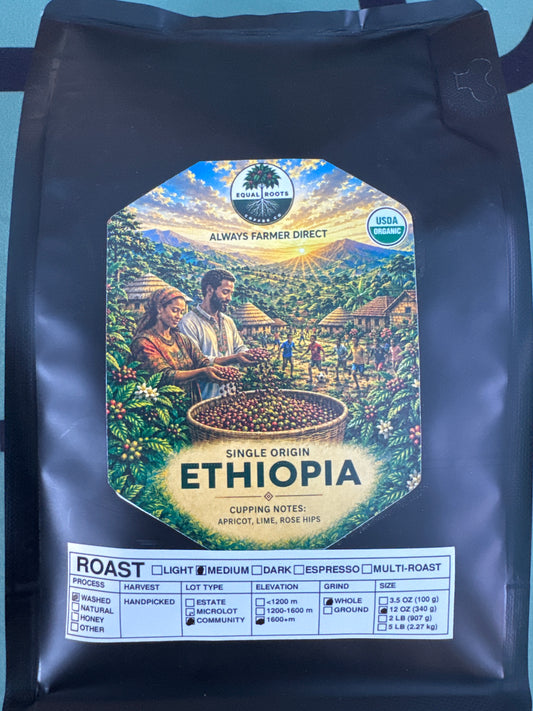 Ethiopia organic medium roast ￼