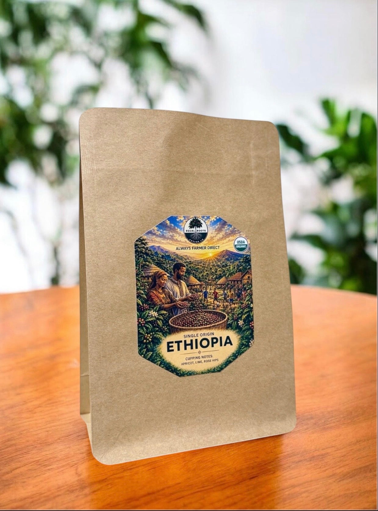 Organic Ethiopia Single Origin Coffee, 340 g